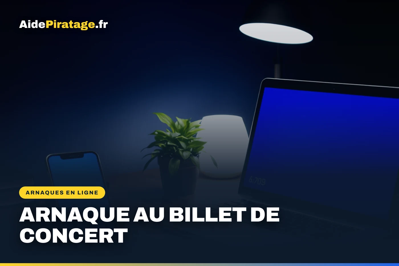 Illustration : un billet de spectacle et un téléphone au moment du contrôle à l'entrée