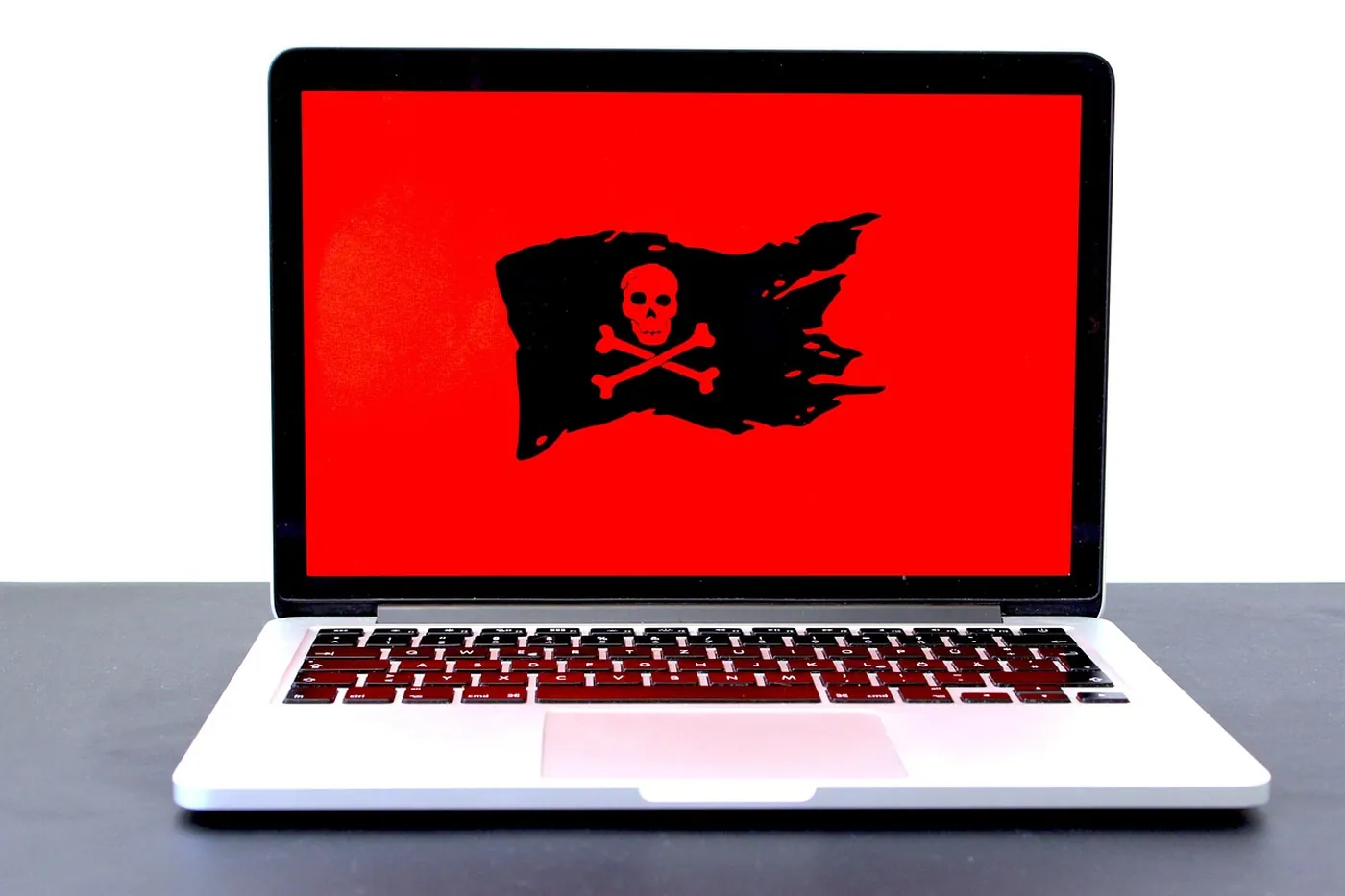 Un écran d'ordinateur affichant un message d'alerte