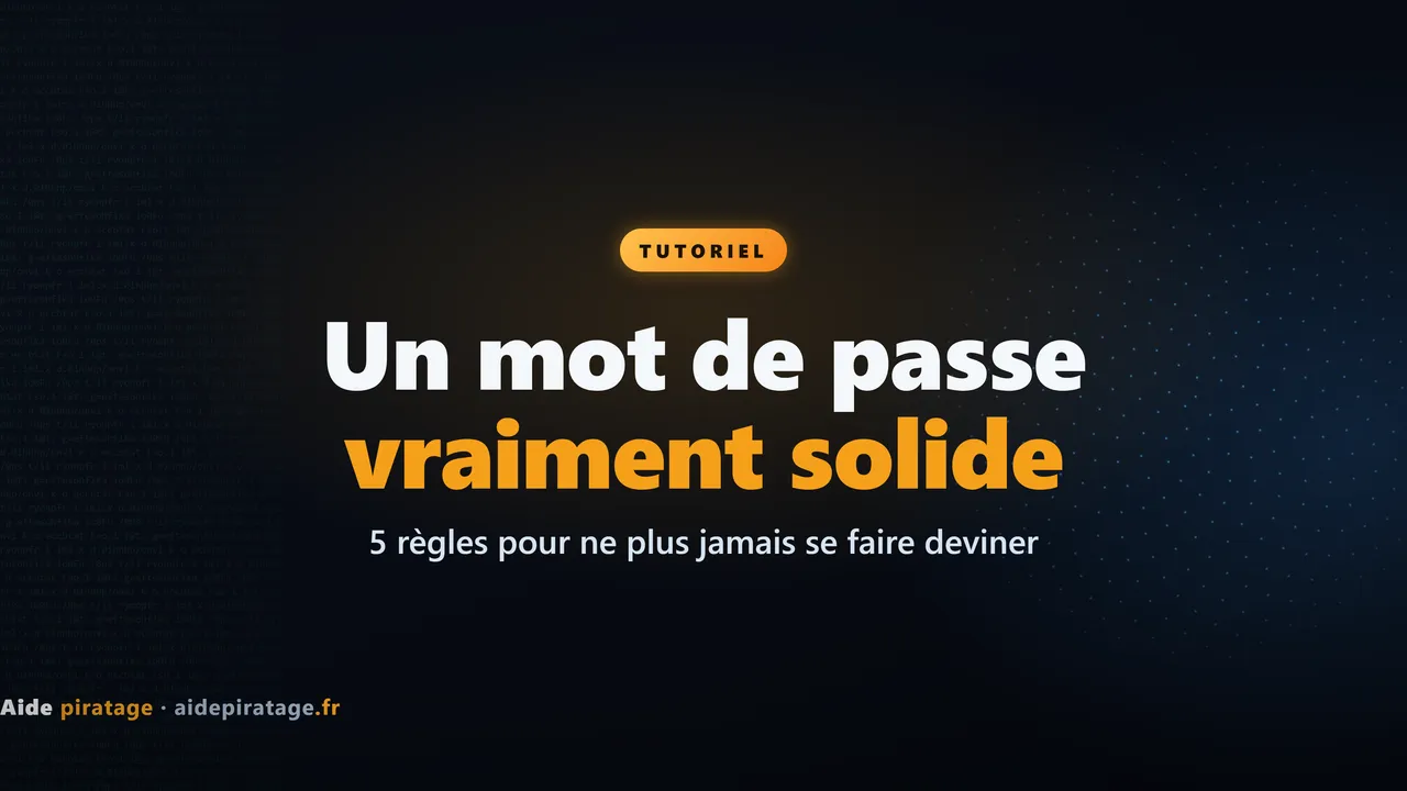 Un mot de passe incassable